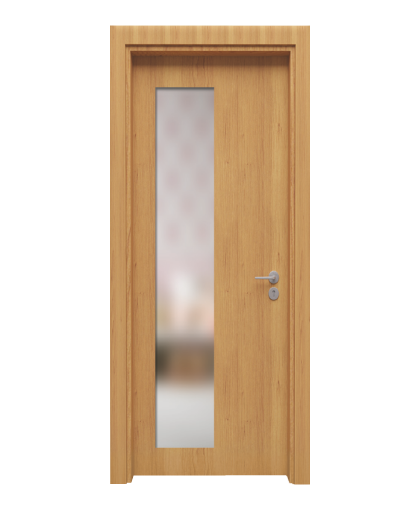 BY-245C Porte intérieure Laqué ou Placage Pvc